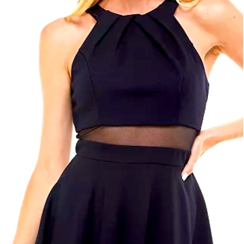 Emerald Sundae Navy Blue Formal Dress